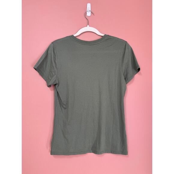 The Script Le Tee in Military Green Size Medium - Picture 4 of 5